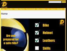 Tablet Screenshot of motorcyclingmatters.org